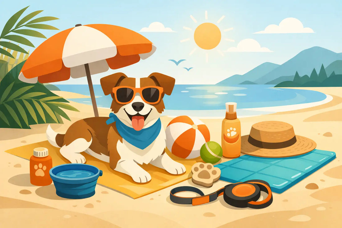 Kaj potrebuje pes poleti? Simple summer must-haves