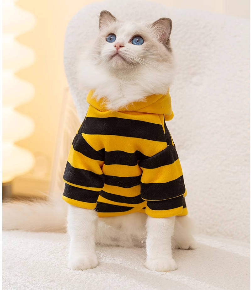 Bee Hoodie for Pets (One Piece)