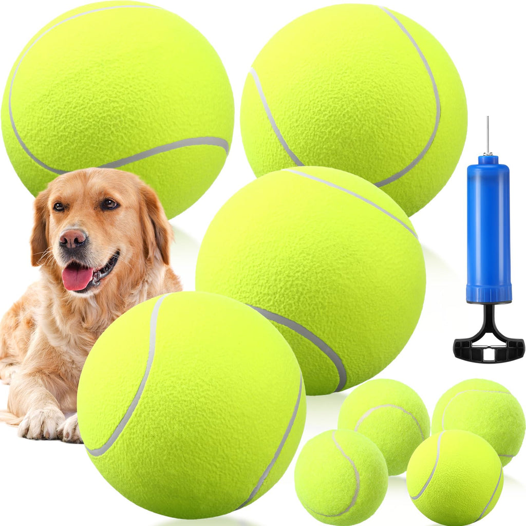 Blueweenly 8-Pack Large & Small Dog Tennis Balls
