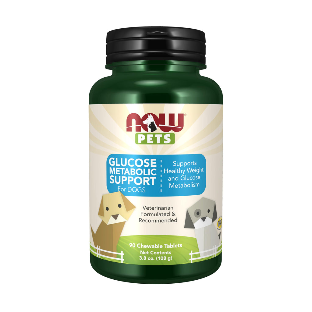 NOW Pet Glucose & Weight Control for Dogs - 90 Chews