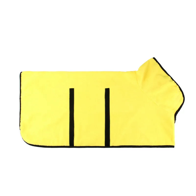 Dog  Bathrobe Fast Drying Towel