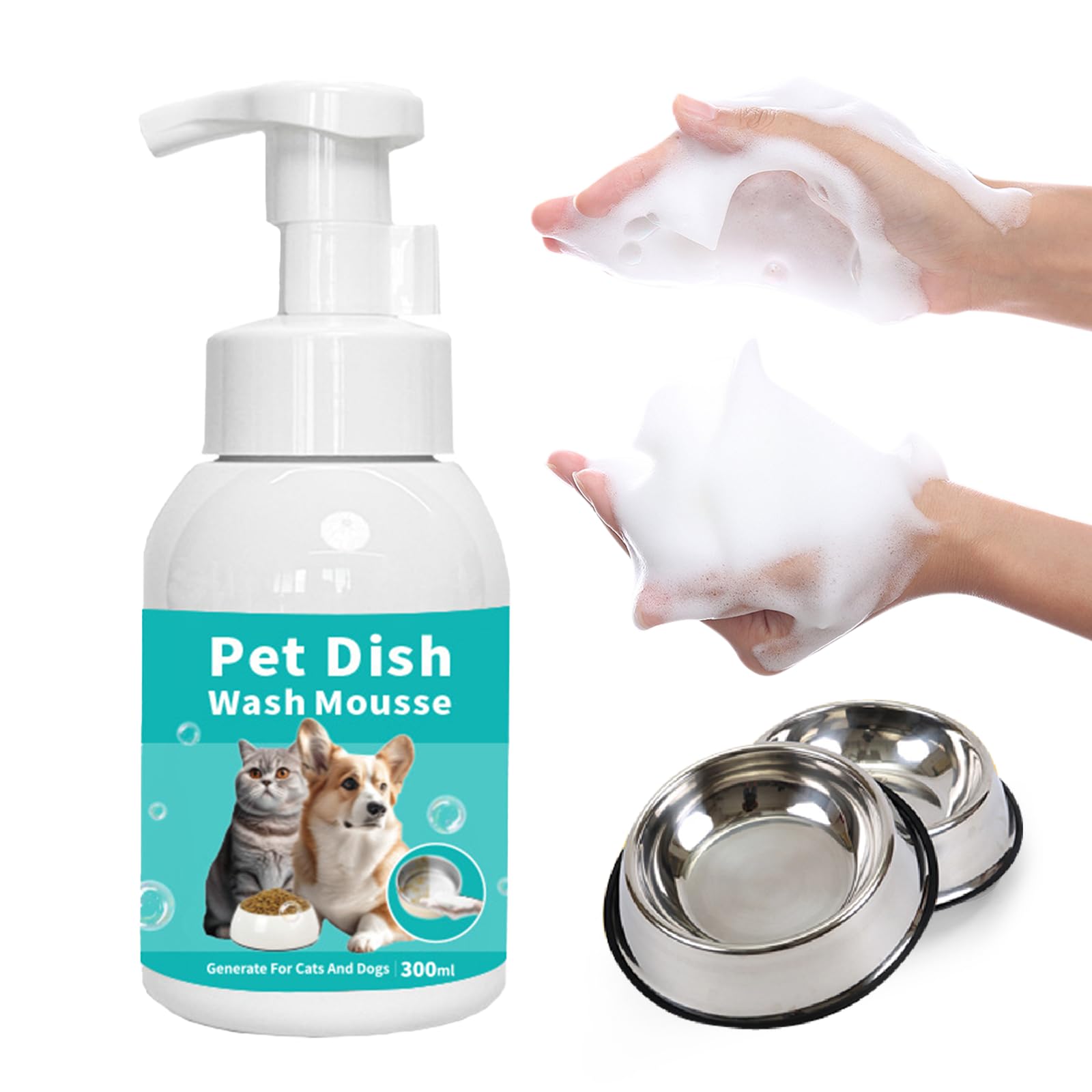 Pet Bowl Hygiene Mousse - Safe & Efficient Cleanser