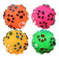 PawPrint Playtime Squeaky Ball Set for Small Dogs