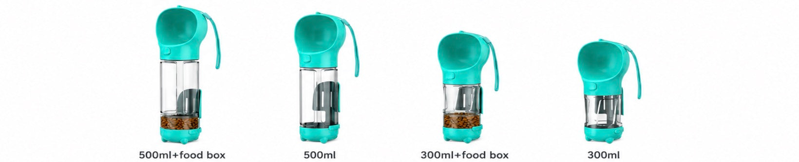 3-in-1 Portable Dog Travel Bottle