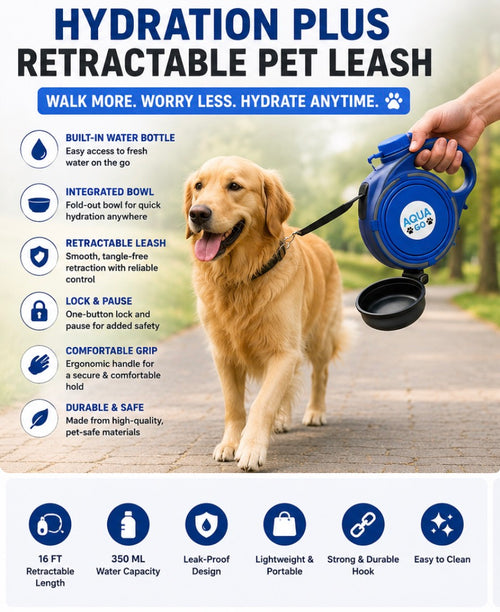 2-in-1 Hydration Pet Leash