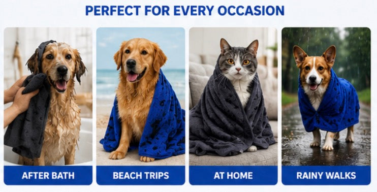 Dog Cat Pet Towel