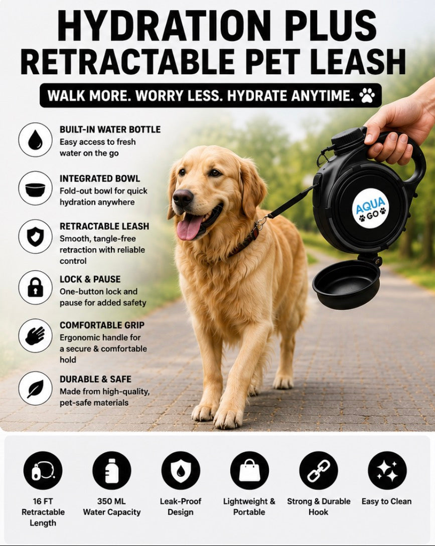 2-in-1 Hydration Pet Leash