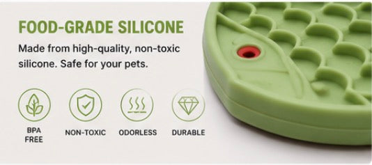 Slow Feeder Licking Mat for Pets