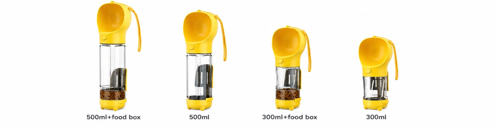 3-in-1 Portable Dog Travel Bottle