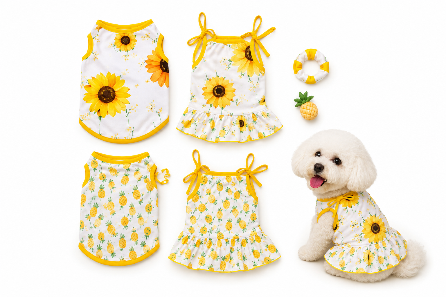 Summer Pet Clothes Set