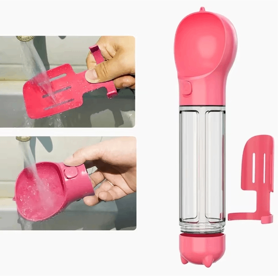 3-in-1 Portable Dog Travel Bottle